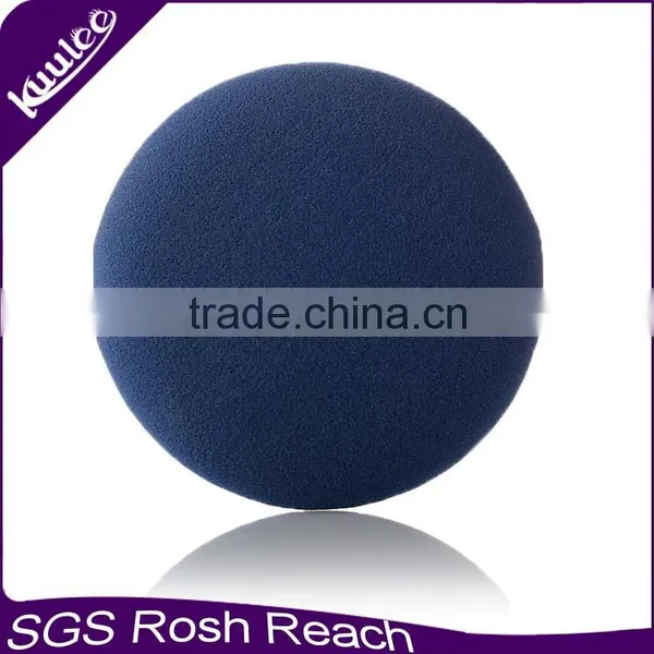 Factory sale round shaped make up cotton loose powder sponge