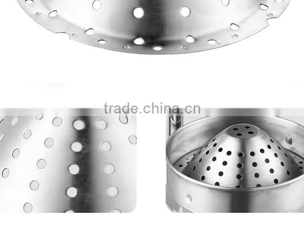 NEWEEK Mini All Stainless Steel Home Hand Use Citrus Juicer Pomegranate Orange Squeezer Juice Making Machine photo-3
