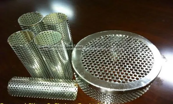 Нержавеющие стальные перфорированные тарельчатые анализные ситери