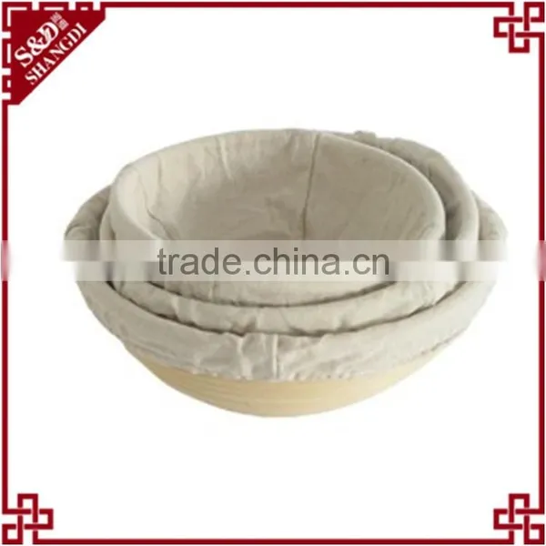 Cheap Custom Sizes Bread Usage Rattan Banneton Basket With Liner photo-5