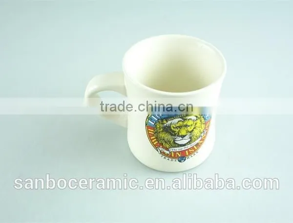 Ceramic Enamel Mug, Printed Enamel Mugs Stoneware Customized 12 Oz Promotion Mugs photo-4