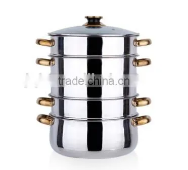 5 Layer Stainless Steel Steamer Pot photo-3