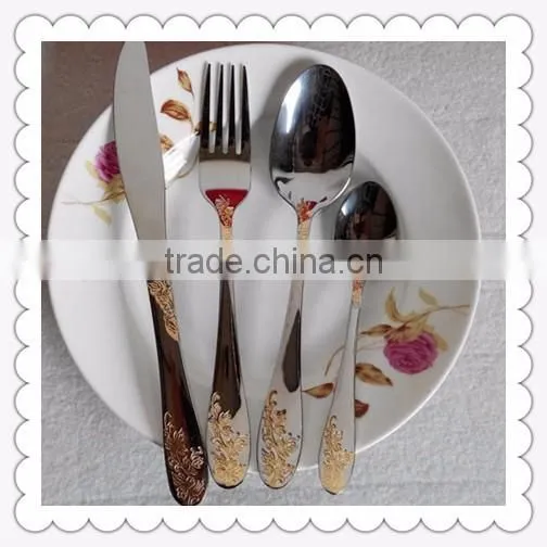 Silver Spoon Fork Knife Cutlery Set With Low Price photo-5