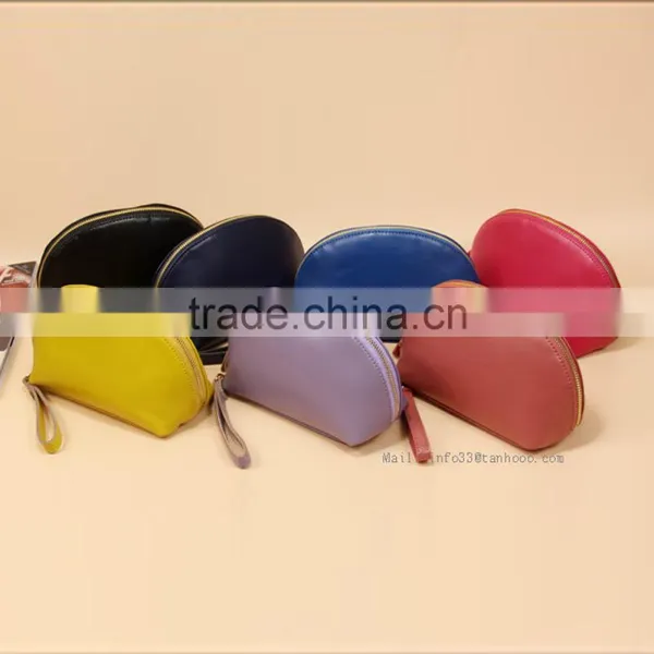 Personalized A++++ Soft Leather Cosmetic Bag ,pvc Cosmetic Bag With Cheaper Price Beauty Fashion Make up Bag photo-6