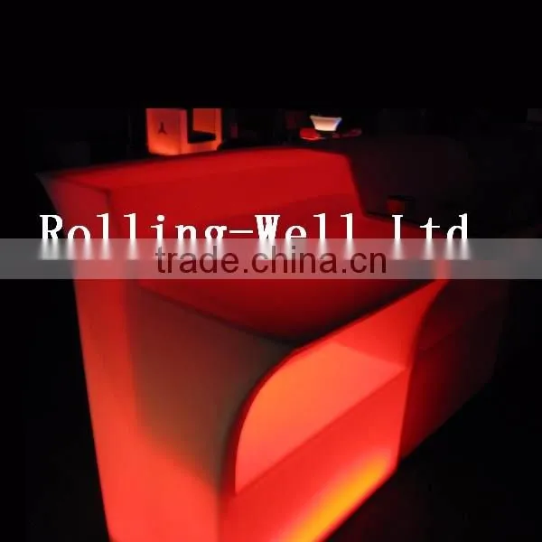 Modern Colorful Rechargeable Battery LED Bar Counter for Bar/garden Decoration photo-4