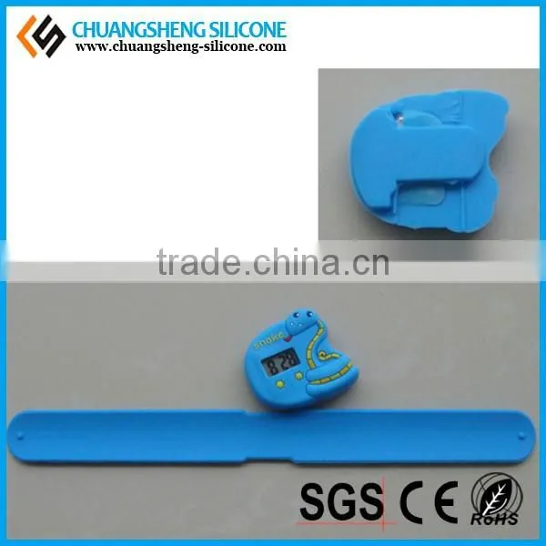Silicone Minus Ion Bracelet Watch Silicone Slap Watches Cheap Wholesale Kids Slap Watches Silicone photo-6