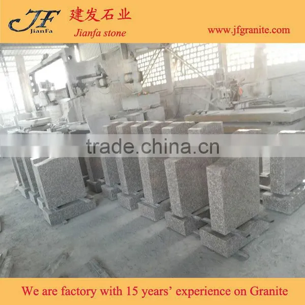 China Granite Monuments Granite Tombstone G664 Red Granite Headstone photo-2