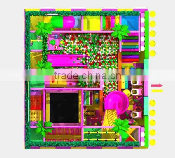 CHD-954 Hot Sale Commercial Indoor Jungle Gym for Kids Equipment From China for the Small Business Customized Design photo-6