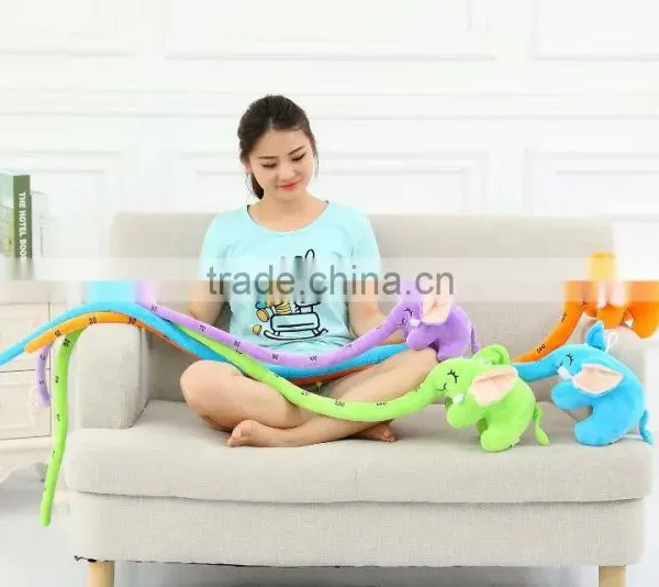 Wholesale Stuffed Soft Toy Colorful Big Ear Elephant photo-5