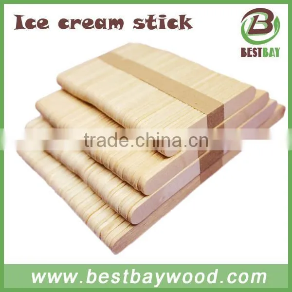 Flat Edge Wooden Ice Cream Sticks photo-4
