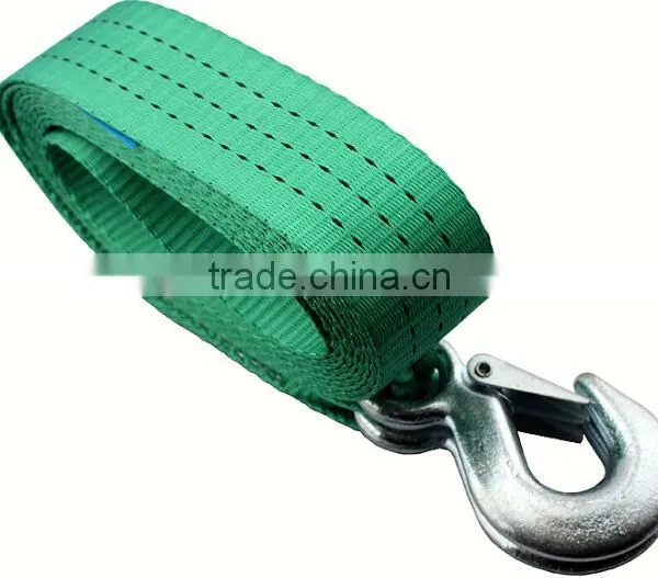 Good Quality Auto Car Tow Rope Snatch Strap With Hook, 5 Meter Long Car Tailer photo-3