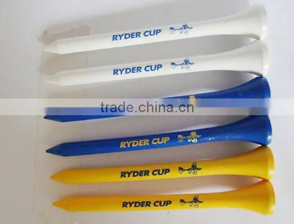 High Quality Custom Logo Wooden Golf Tee for Sale photo-2