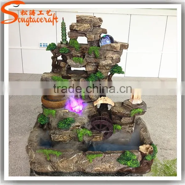 Factory Rockery Mountain Indoor and Outdoor Resin Rockery Waterfall photo-2