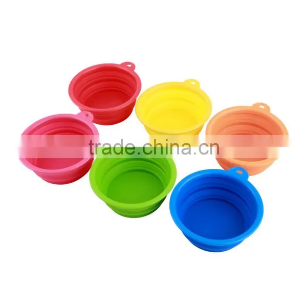 Fashion Silicone Collapsible Pet Supplies Pet Dog Kitten Feeding Water Feeder Travel Bowl Dish Feeder Dogs Dog Shop photo-4