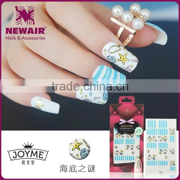 New Air Custom Nail Sticker Wraps Korea Hot Sale Nail Decals Sticker photo-5