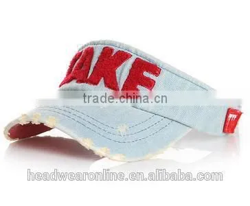 High Quality Sun Visor Cap With Embroidery Logo Made in Guangdong photo-5
