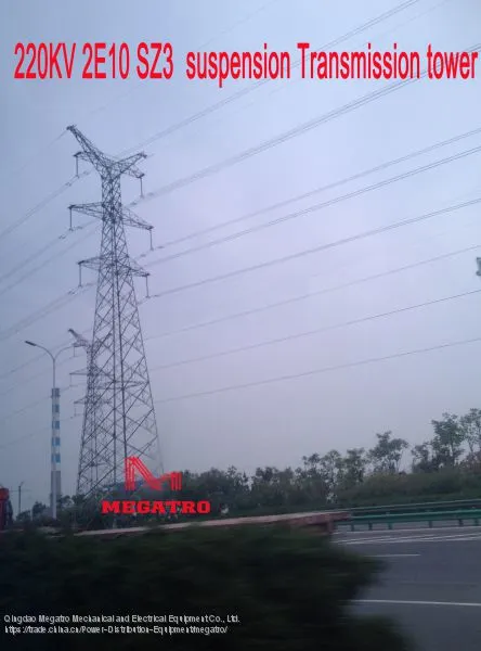 MEGATRO 220KV 2E10 SZ3 Suspension Transmission Tower photo-2