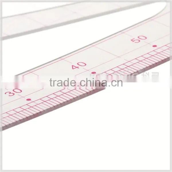 Kearing High Quality 1.2mm Thickness Scale Rulers Sandwich Printing Plastic Rulers1:5 #8515 photo-3