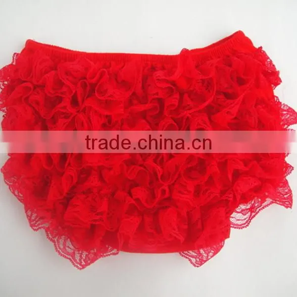 Wholesale Baby Clothes From China / Ruffle Panties Baby Panties Bloomer/ Baby Lace Bloomers 2016 photo-5