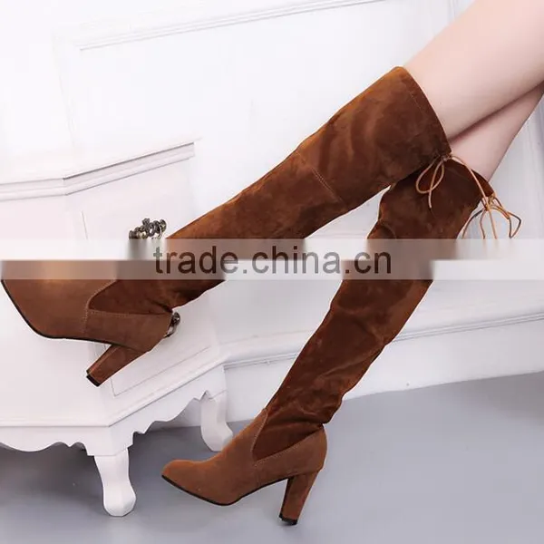Zm35777a 2017 Autumn Women Shoes Fashion Lady Knee High Boots photo-5