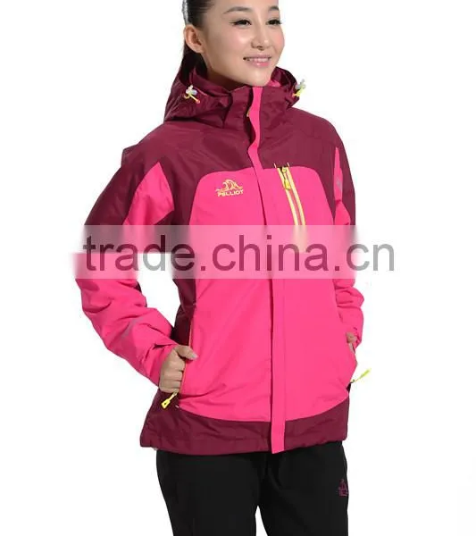 OEM Sports Wear Ladies Windproof Waterproof Breathable Outdoor Jacket photo-6
