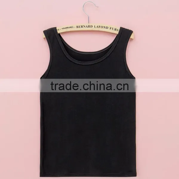 Modal Women's Vest 2016 Cultivate One's Morality Show Thin U h a T-shirt The New Render Unlined Upper Garment in Summer photo-5