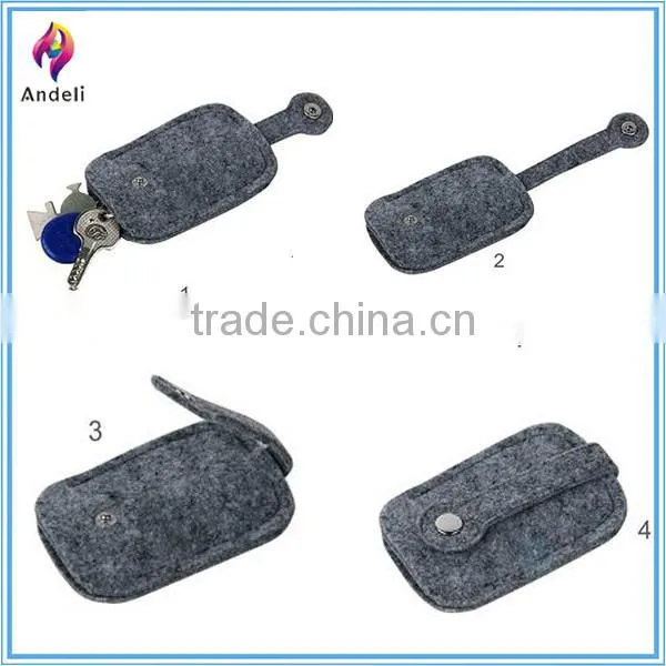 Ecosusi Felt Key Case Key Fob With a Ring photo-3