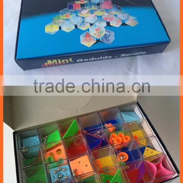 3D Mini Maze Game 4x4x4cm Intelligence Puzzle Toy photo-2