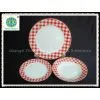 Round Decal Porcelain Dinner Set 12pcs photo-2