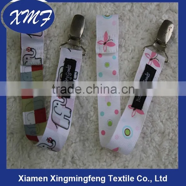 Fashion Printing Pacifier Holders Baby Nipple Type Pacifier Clip Baby Bottle Type Pacifier Clip photo-6