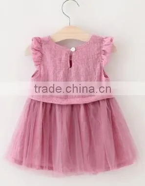 Summer Girls Dress Fashion Style Kids Dress Flowers Print for Baby Dress Girls photo-4