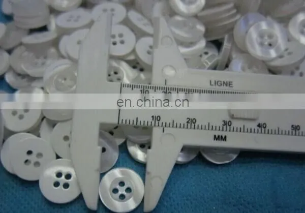 White 4 Holes Resin Sewing Buttons 12.5mm Clothes and Bag Button Sewing Accessories White Tshirt Suitable Button photo-6