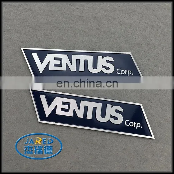 Custom Metal Highlight Embossed Aluminum Nameplate Label photo-4