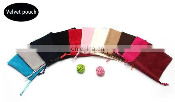 2017 Hot Custom Pink Velvet Pouch for Jewelry Supplier photo-2