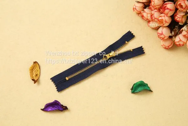 #3 #4 #5 #8 #10 Metal Brass Zipper Close End photo-3