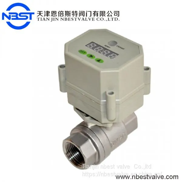 Timer Controlled Motorized DN20 Ball Valve photo-3
