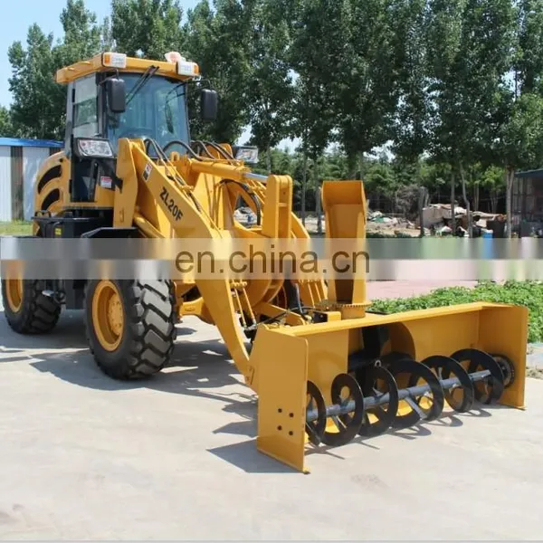 1.5ton Mini Front End Wheel Loader With Wood Splitter photo-5