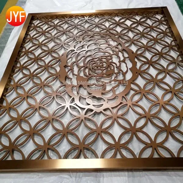 Metal Wall Panel Color Decorative Stainless Steel Partition Screen 410 430 photo-3
