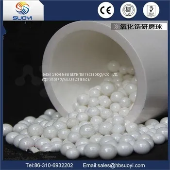Promotion Raw Material Yttria Stabilized Zirconia High Purity Zirconia Beads Balls
