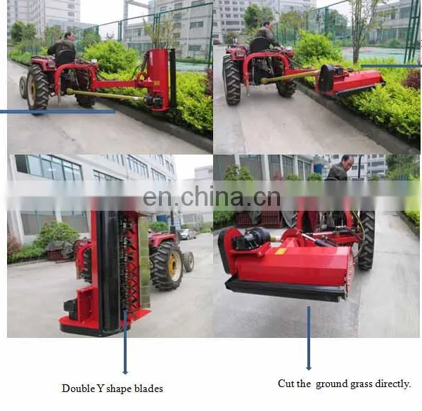 55HP Middle Heavy Duty Grass Cutter Side Flail Mower photo-7