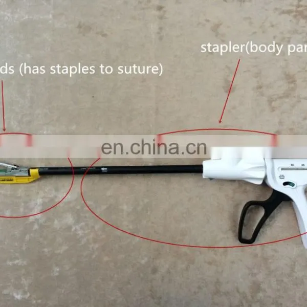 CE Approved 100mm/160mm/260mm Disposable Linear Cutter Stapler for Endoscope Use photo-4