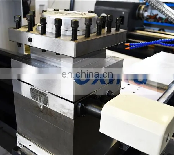 CK6185E Heavy Duty Big Type Large Spindle Bore Flat Bed Cnc Lathe Machine Turning Center photo-4