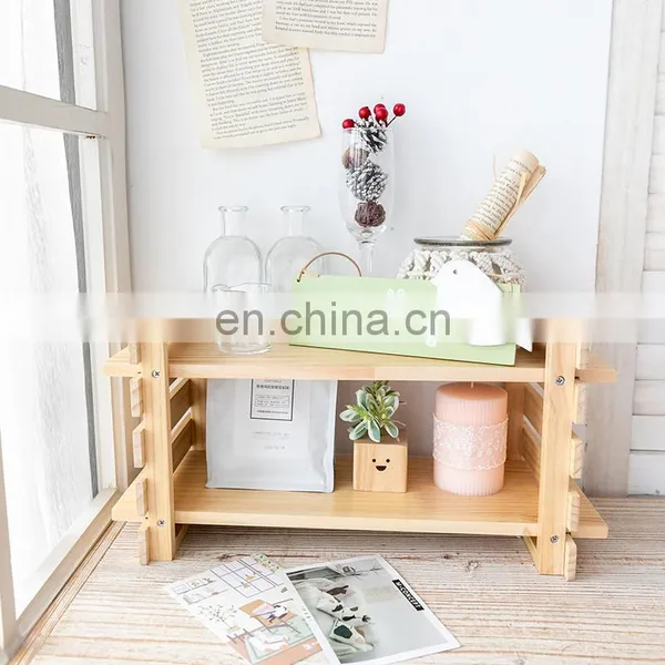 Wood Corner Plant Display Plant Stand Indoor Flower Pot Holder Wooden Shelf photo-3