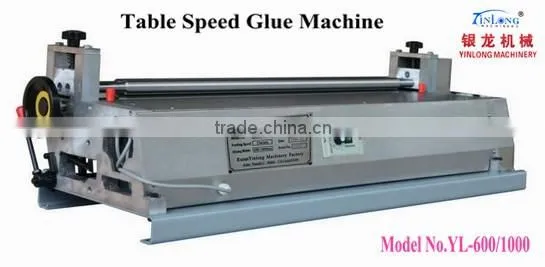 Table Speed Glue Machine With Gluing Width 600 mm photo-3