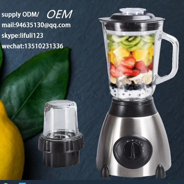 OEM/ODM Factory Direct Sales English Juicer Glass Food Mixer Two in One Health Care Cooking Machine Grinding Machine