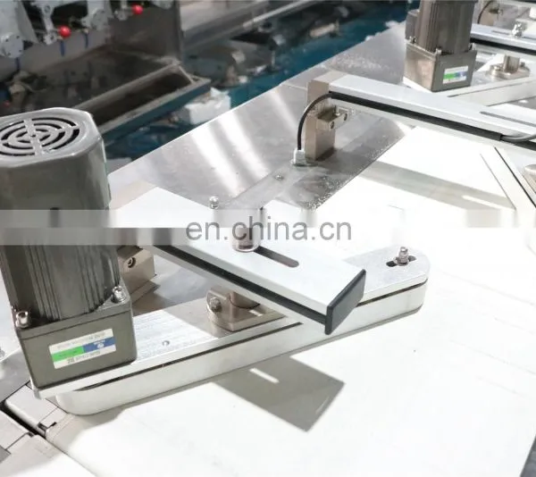 Automatic Chocolate Bar Biscuit Cake Feeding Flowing Packing Machines Food Wrapping Machine Packaging Line Paketleme Makinesi photo-5