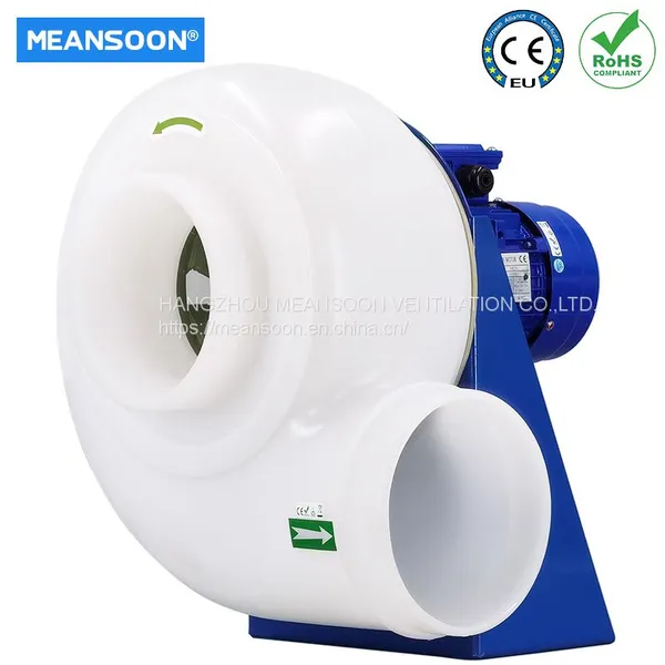 MPCF-160-B2T Polypropylene Plastic Laboratory Fume Hoods Centrifugal Fan