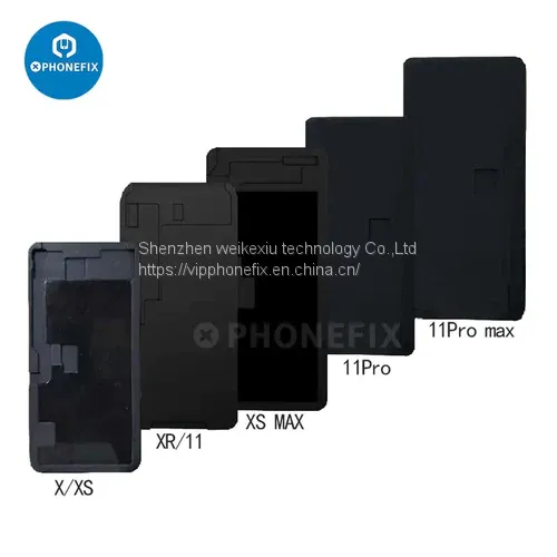 LCD Laminating Mold Black Silicone Mat photo-2