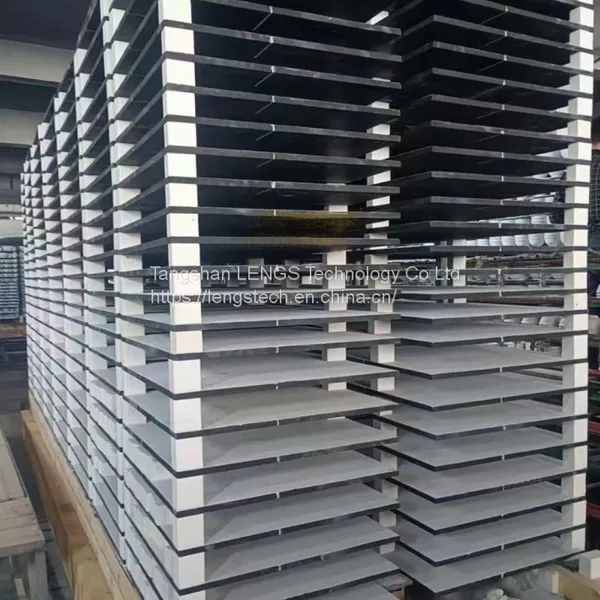 SiC Slabs, Silicon Carbide Kiln Shelves, SiC Setters, SiC Plates, Refractory SiC Ceramics