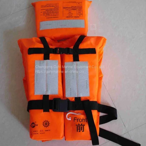MED Approved SOLAS 150N Foam Work Life Jacket Vest photo-4